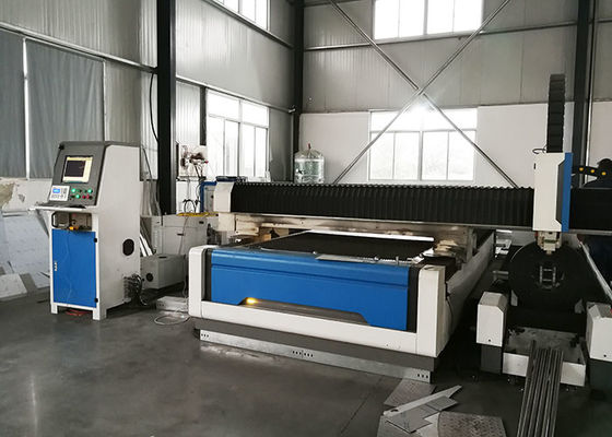 chất lượng  2KW-40KW Tube and Plate Integrated Fiber Laser Cutting Machine nhà máy