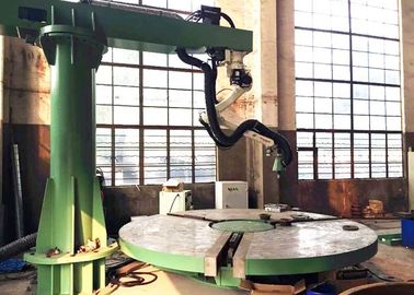 Hệ thống cắt tự động robot cho món ăn bằng thép kết thúc với ngọn lửa Plasma