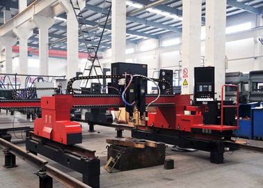 Cổng máy cắt khí Plasma CNC loại Gantry với 1 Gas Torch 1 Plasma Torch