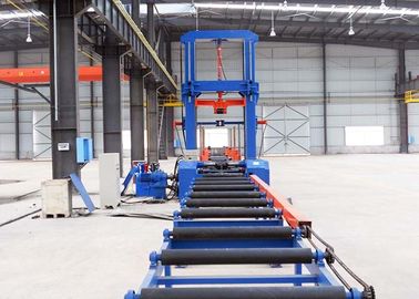Thủy lực H Beam Dây chuyền sản xuất tự động Định tâm 2500mm Chiều cao Web 9.5 KW đầu vào