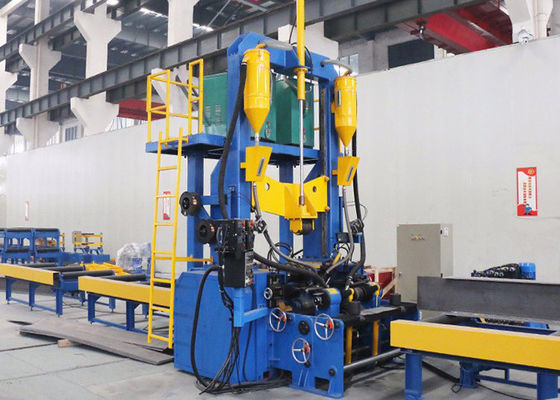 ZHJ0815 Tùy chỉnh H Beam Dây hàn Thép hội hàn Máy thẳng