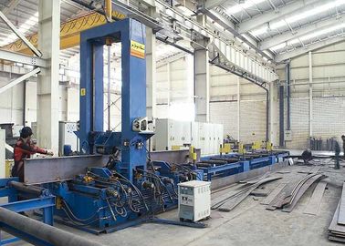 Dây chuyền sản xuất dầm H nặng 200-800mm Chiều rộng tấm bích dọc