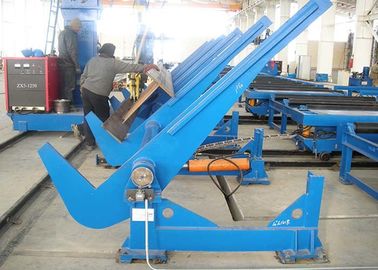 Dây chuyền sản xuất 60 độ H Beam Máy quay ngược có thể điều chỉnh tốc độ hàn
