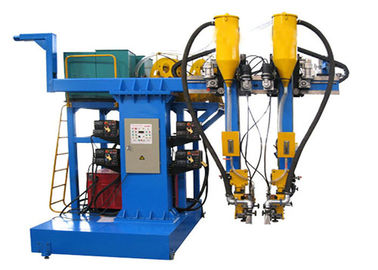 Đôi hàn ngọn đuốc SAW máy hàn, hộp chùm kết cấu thép dây chuyền sản xuất