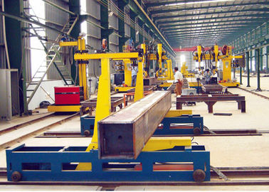 Dây chuyền sản xuất chùm hộp 90 độ Máy băng tải Loại di chuyển 700 mm Máy đo đường ray