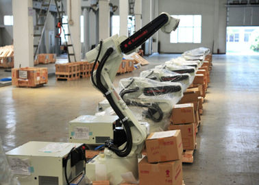 350A 500A Hệ thống hàn robot cho ghế kim loại Bàn chân 6.5 &amp;#39;&amp;#39; Màn hình LED màu