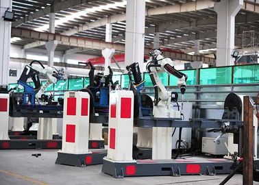 Phụ tùng xe hơi Máy hàn tự động, Màn hình màu cảm ứng LED Thiết bị hàn bằng robot