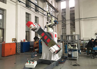 300A Hỗn hợp khí Robot Hệ thống hàn cho thang cuốn Bước trục 0.8-1.4mm Đường kính dây