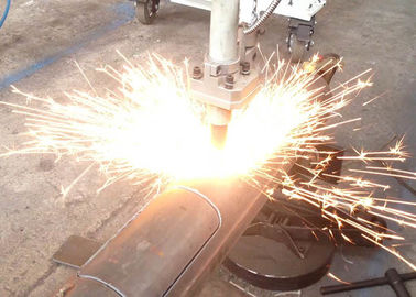 Máy cắt ống cửa bằng laser, Máy cắt ống CNC tùy chỉnh màu 50 Hz