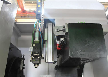 Máy cắt ống CNC tự động Thép không gỉ sợi kim loại Laser 380V / 50Hz