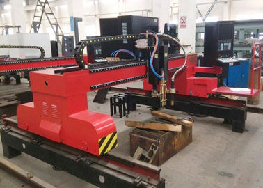 CNC-4000X12000 Gantry Loại Gas và Plasma Máy cắt 1 Gas Torch 1 Plasma Torch