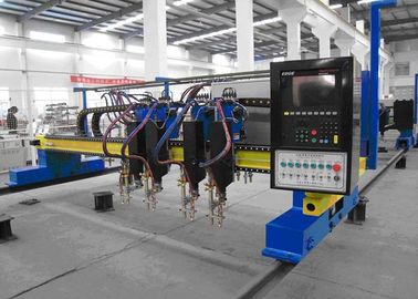 Máy cắt plasma CNC loại tự động với đèn khò đa ngọn lửa