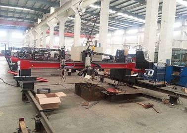 Chế độ ổ đĩa kép bên Máy cắt khí Plasma CNC CNC với Cắt vát Plasma