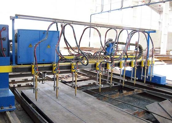 CNC5-4000X12000 Giàn Loại Máy cắt ngọn lửa dải cho dây chuyền sản xuất dầm H
