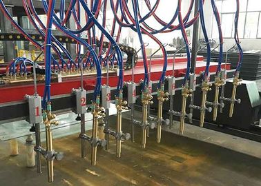 CNC Gantry Loại Strip Ngọn lửa và Plasma Máy cắt cho H Beam Dây chuyền sản xuất