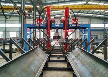 Máy hàn hồ quang chìm cho H Beam hàn Tuỳ chỉnh Gauge Khung giàn
