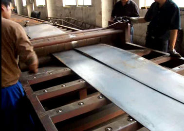 Máy cán nóng cuộn dây thép mềm Máy cắt lát hình thang bắt đầu từ tấm trống