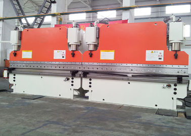 320 T CNC Đồng bộ hóa Tandem Bấm Máy uốn phanh Bắt đầu từ Tấm Trapezium