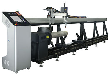 Tube Master 2 trục CNC Plasma Máy cắt ống thép nhẹ với động cơ Panasonic